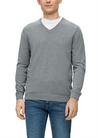 Strickpullover grau1