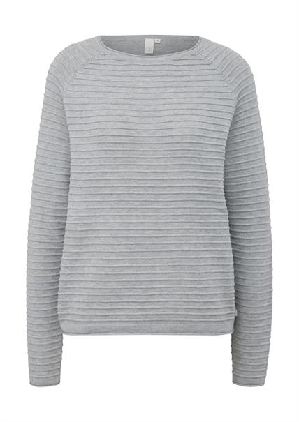 Strickpullover grau1