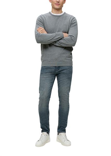 Strickpullover grau1