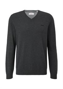 Strickpullover grau2