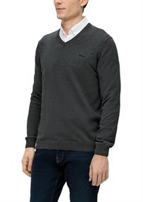 Strickpullover grau2