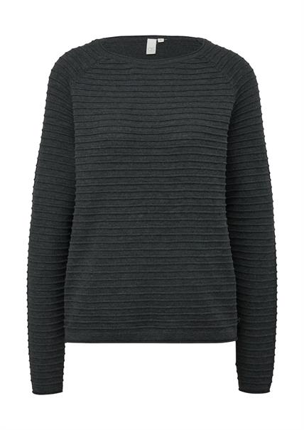 Strickpullover grau2