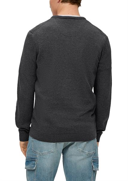 Strickpullover grau2