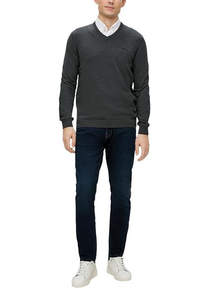 Strickpullover grau2