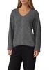 Strickpullover grau