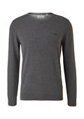 Strickpullover grau