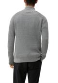 Strickpullover grau
