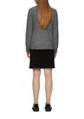 Strickpullover grau