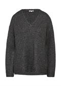 Strickpullover grau