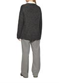Strickpullover grau