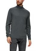 Strickpullover grau