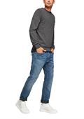 Strickpullover grau