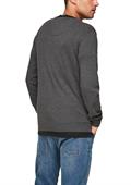 Strickpullover grau