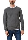 Strickpullover grau