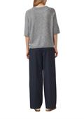 Strickpullover grau