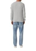 Strickpullover grau