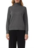 Strickpullover grau