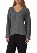 Strickpullover grau