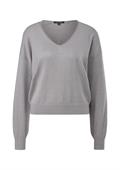 Strickpullover grau