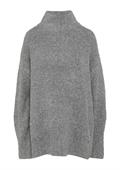 Strickpullover grau