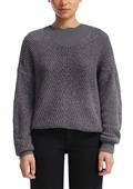 Strickpullover grau
