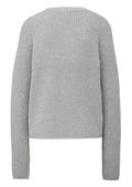 Strickpullover grau