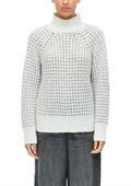 Strickpullover grau