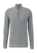 Strickpullover grau