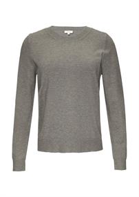 Strickpullover grau