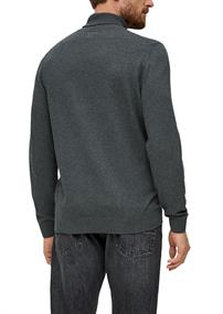 Strickpullover grau
