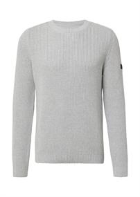 Strickpullover grau