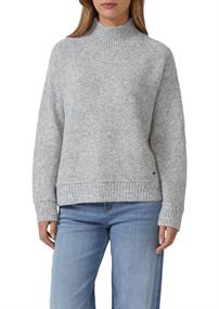 Strickpullover grau