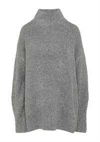 Strickpullover grau