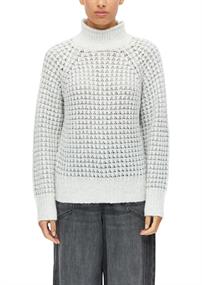 Strickpullover grau