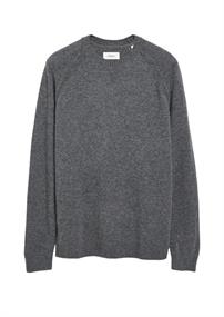 Strickpullover grau