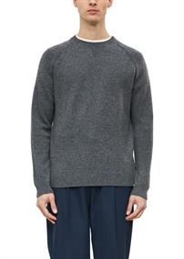 Strickpullover grau