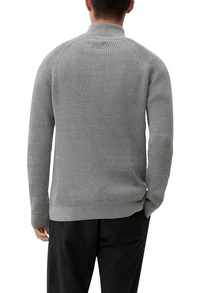 Strickpullover grau