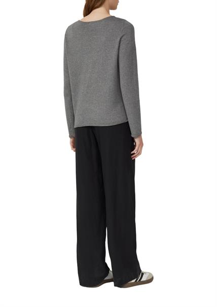 Strickpullover grau