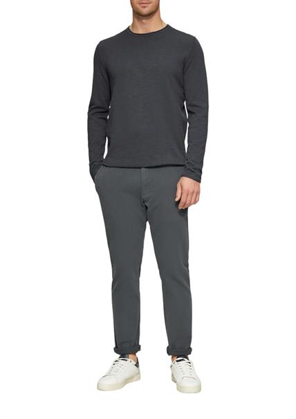 Strickpullover grau