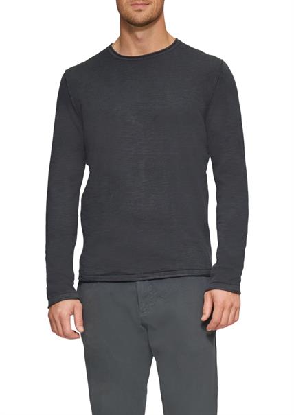 Strickpullover grau