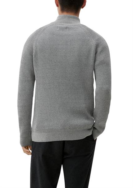 Strickpullover grau