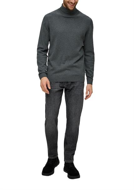 Strickpullover grau