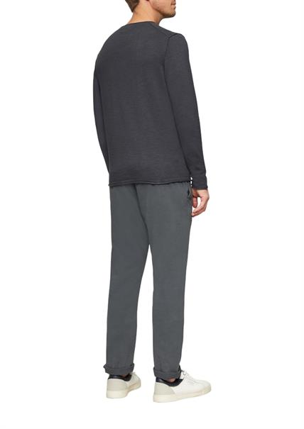 Strickpullover grau