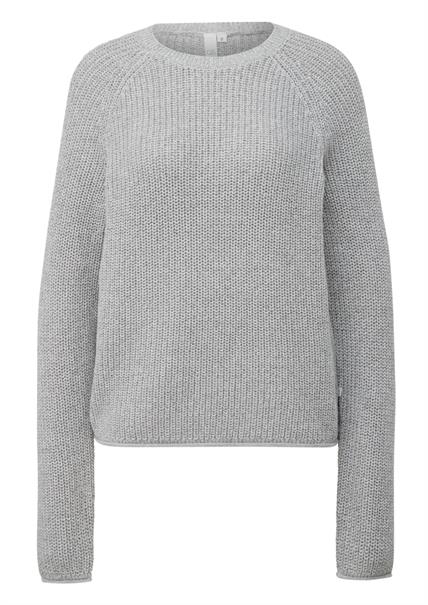 Strickpullover grau