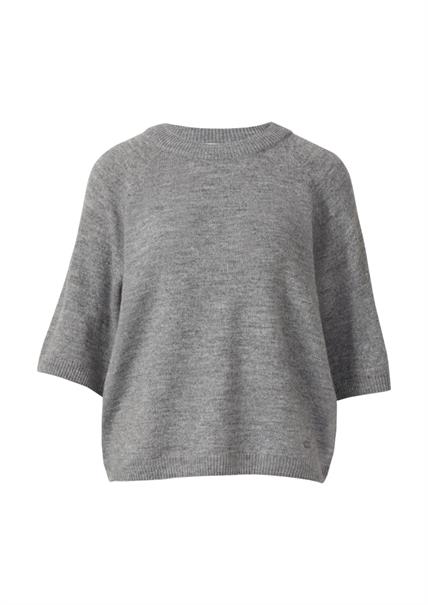 Strickpullover grau