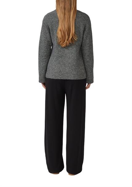 Strickpullover grau