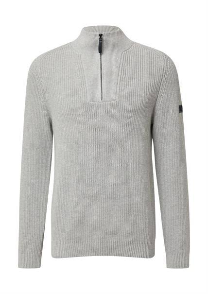 Strickpullover grau