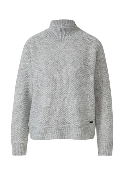 Strickpullover grau
