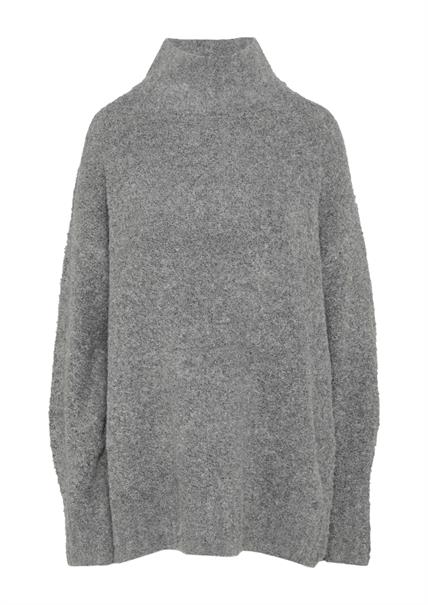 Strickpullover grau
