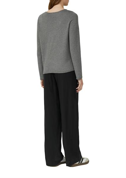 Strickpullover grau
